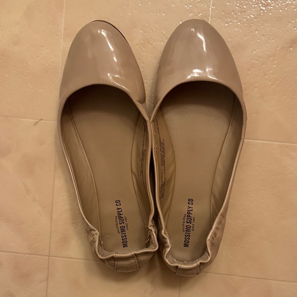 Beige Flats